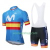 Fietskleding (Fietsshirt + Korte Koersbroek) 2020 Movistar Team N003